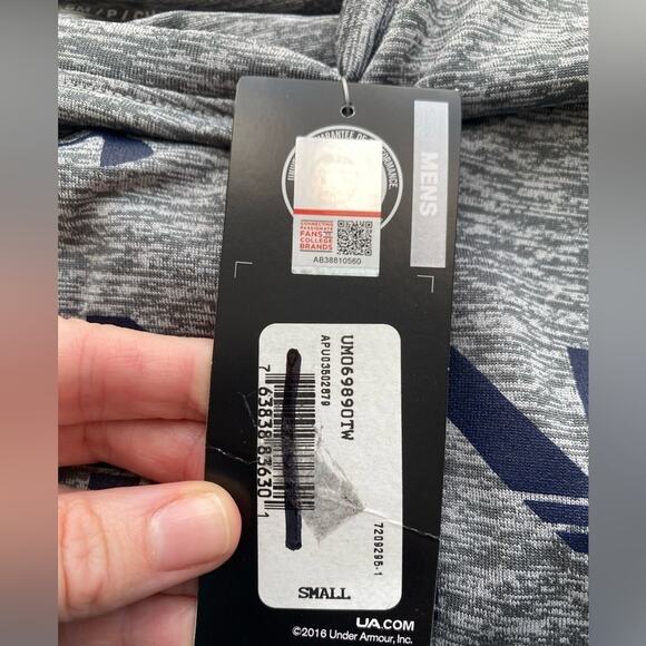 Under Armour Men's S Penn State University Heat Gear Performance T-Shirt Active - Picture 7 of 10